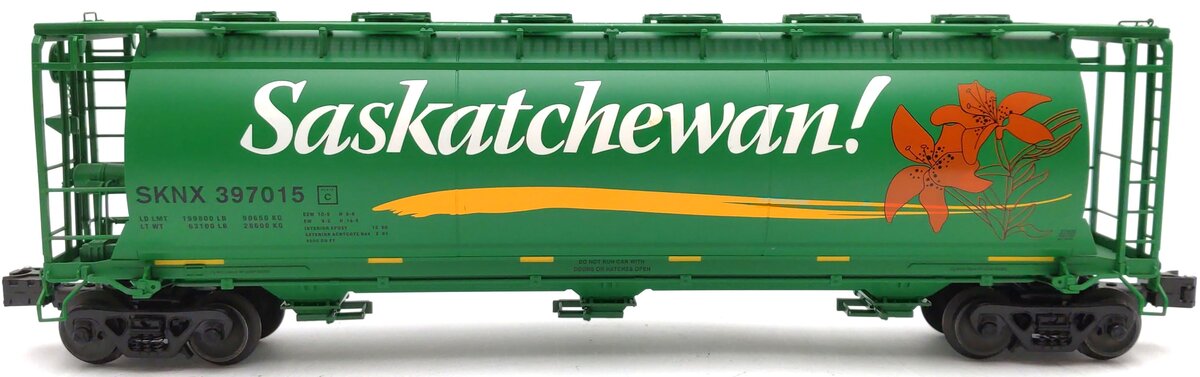 Lionel 6-27425 O Gauge Saskatchewan Cylindrical Hopper #397015 LN