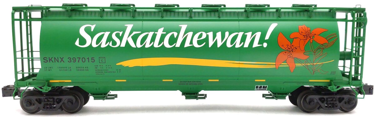 Lionel 6-27425 O Gauge Saskatchewan Cylindrical Hopper #397015 LN