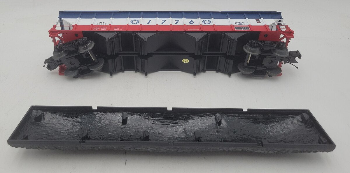 MTH 20-97909 O Bessemer & Lake Erie Hopper w/ Coal Load #1776 EX/Box