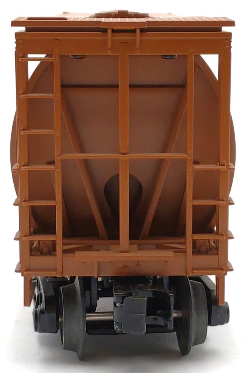MTH 30-75586 O Canadian Wheat 4-Bay Cylindrical Covered Hopper #600520 LN