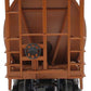 MTH 30-75586 O Canadian Wheat 4-Bay Cylindrical Covered Hopper #600520 LN