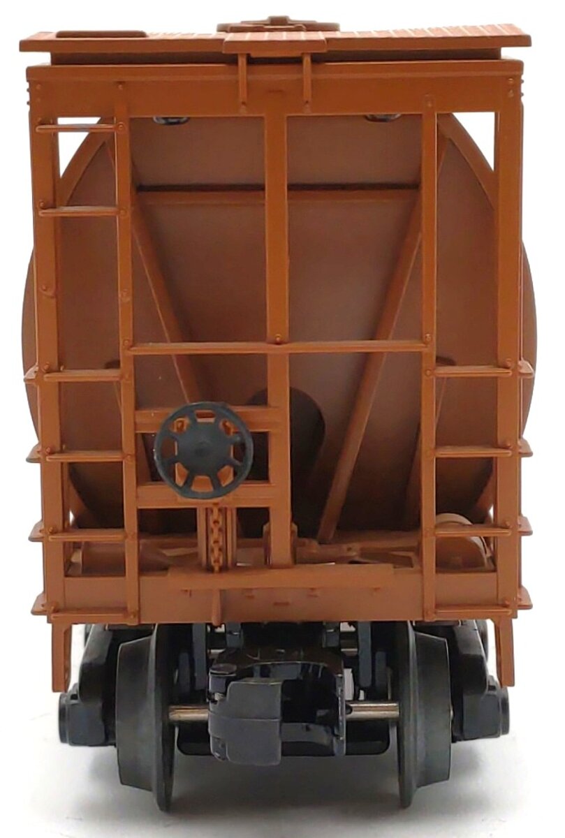 MTH 30-75586 O Canadian Wheat 4-Bay Cylindrical Covered Hopper #600520 LN