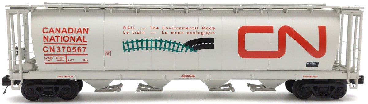 MTH 20-97644 O Canadian National 100 Ton Hopper Car #370567 EX