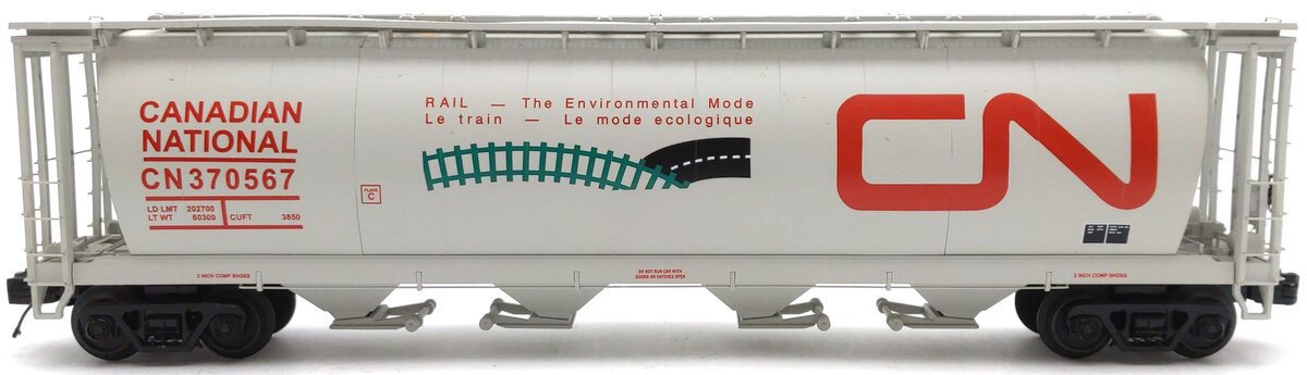 MTH 20-97644 O Canadian National 100 Ton Hopper Car #370567 EX