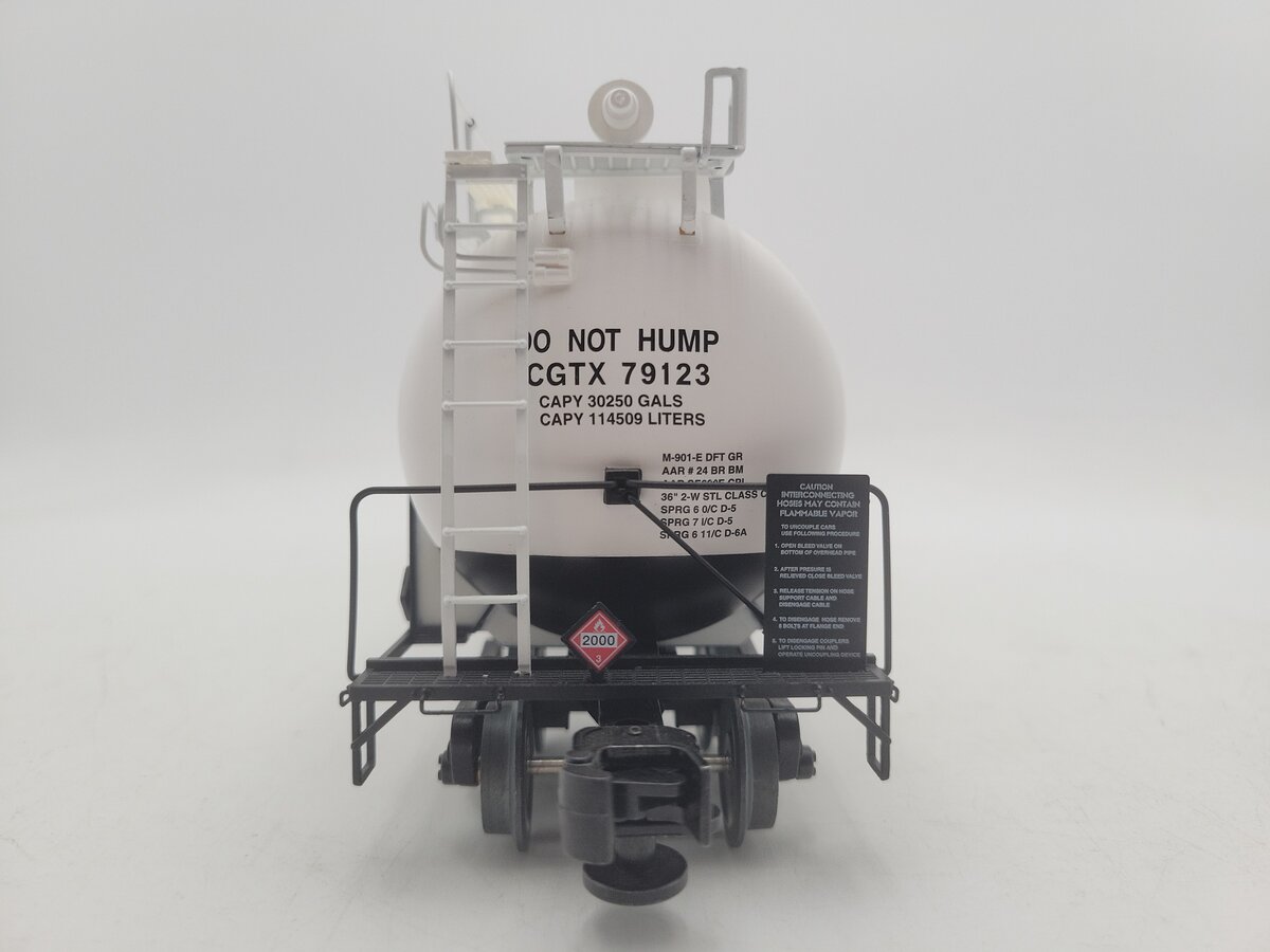 Lionel 6-85152 O Canadian National Tank Train Car White #79123 EX/Box