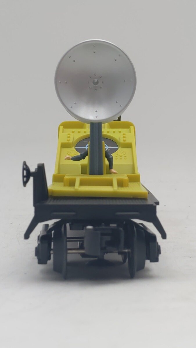 Lionel 6-26857 O Gauge Alien Radar Tracking Car NIB