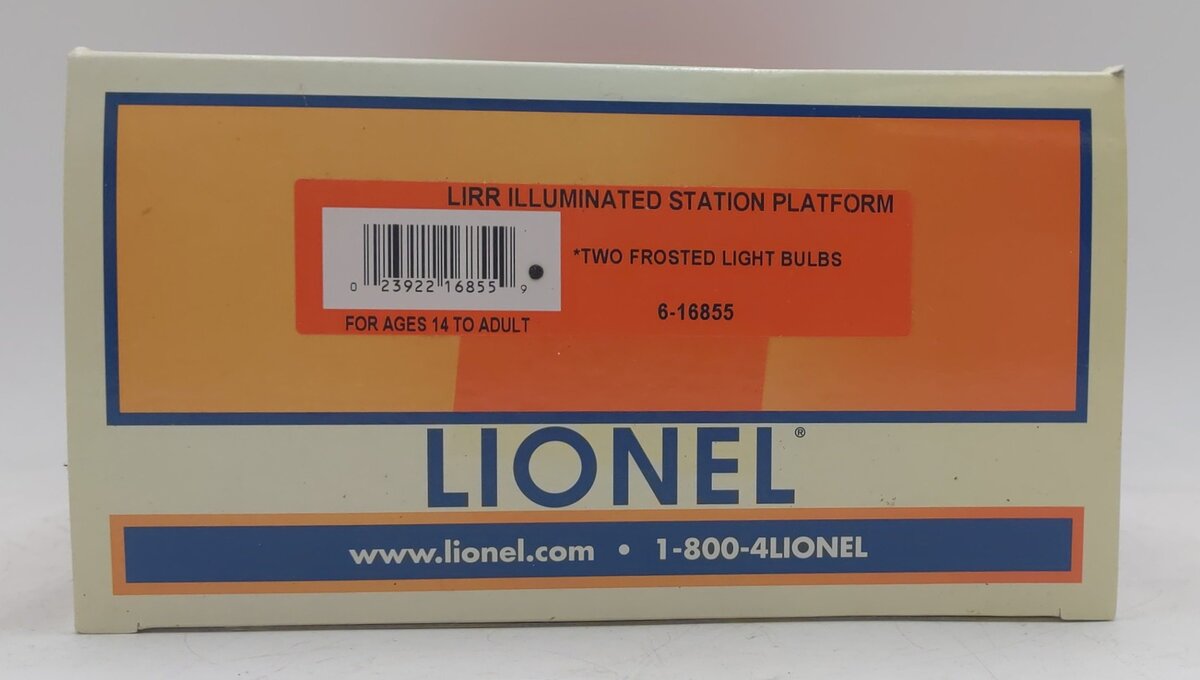 Lionel 6-16855 MTA LIRR Illuminated Station Platform LN/Box