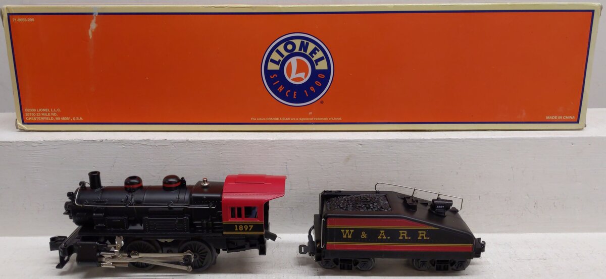 Lionel 6-38687 Western & Atlantic 0-4-0 Steam Locomotive & Tender #1897 LN/Box