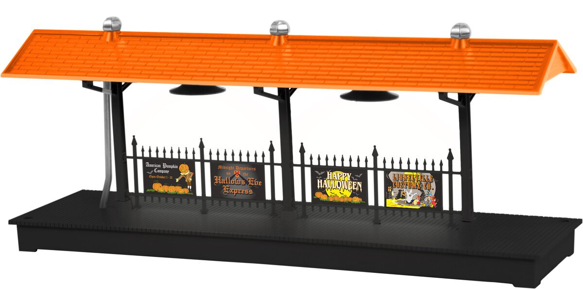 Lionel 6-37954 O Halloween Station Platform NIB