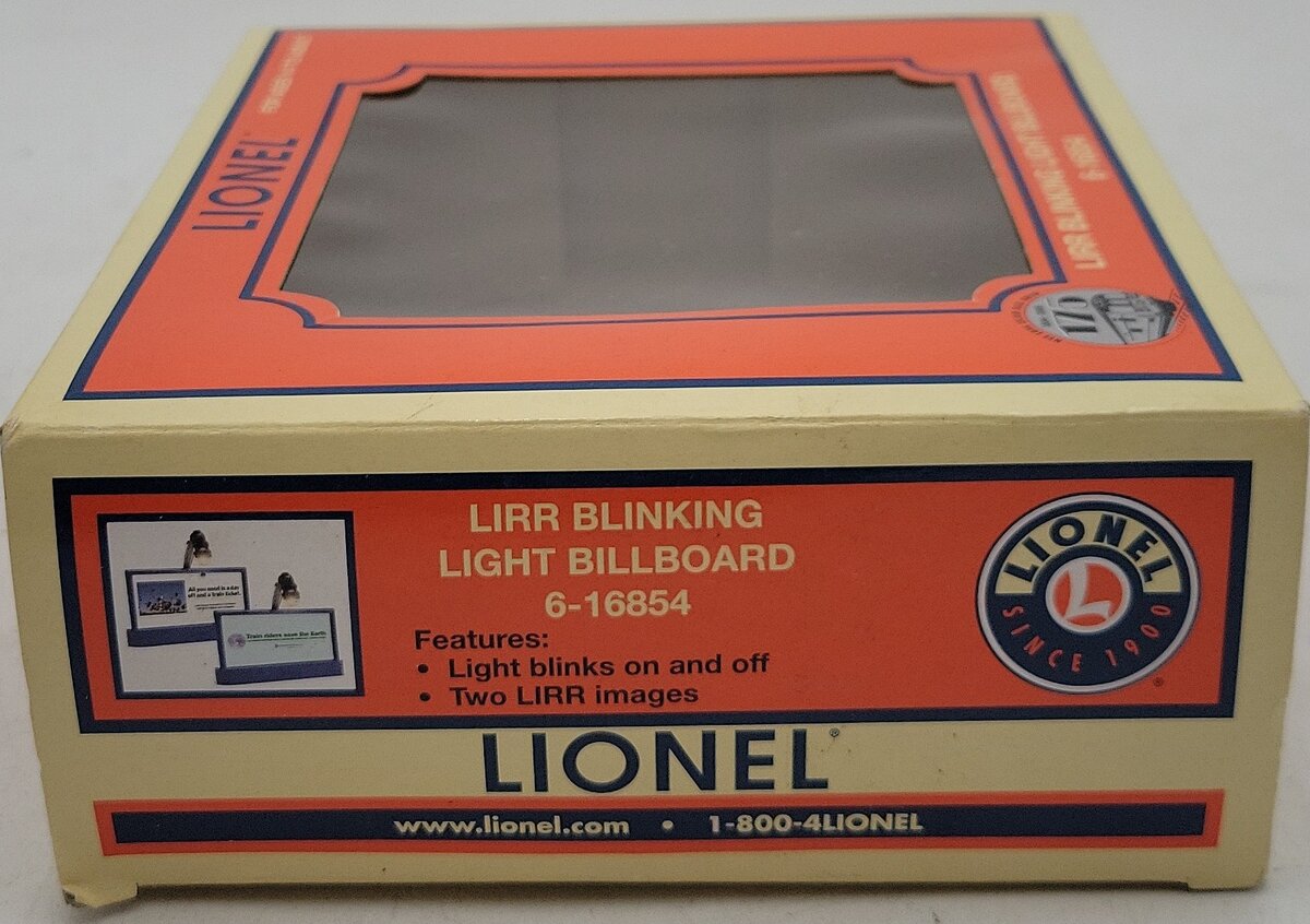 Lionel 6-16854 MTA LIRR Blinking Billboard NIB