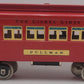 Lionel 6-13401 Standard Gauge 324 Tinplate Pullman Car EX