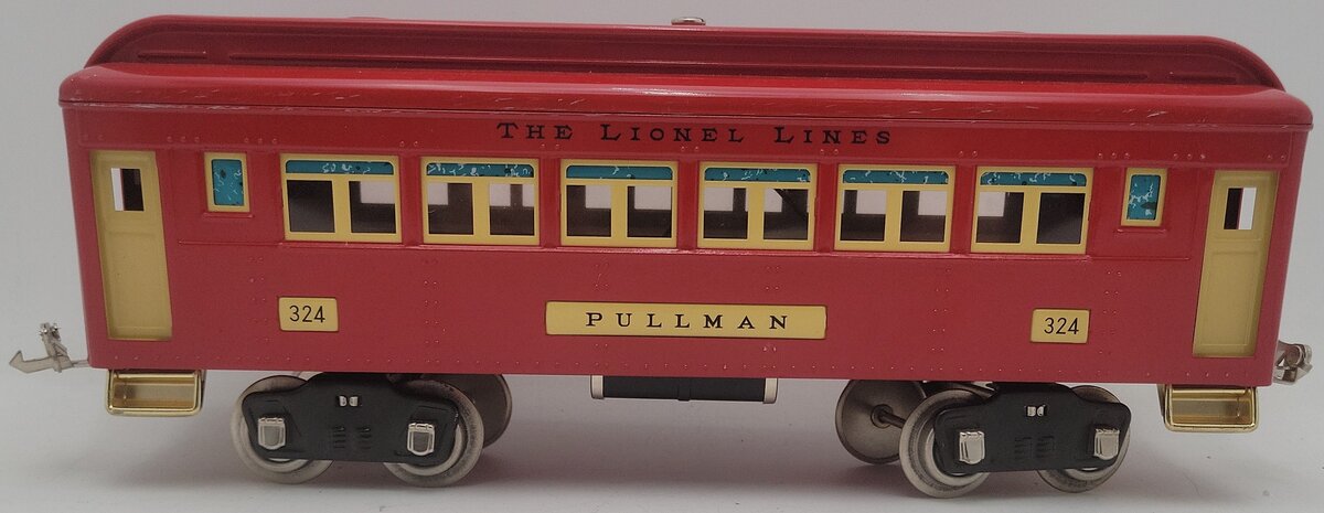 Lionel 6-13401 Standard Gauge 324 Tinplate Pullman Car EX