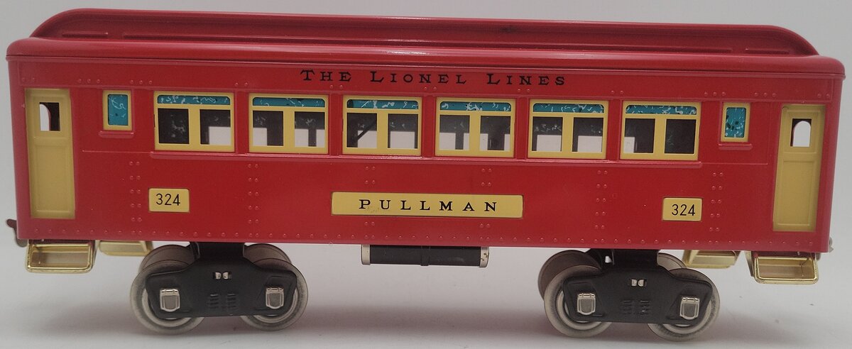Lionel 6-13401 Standard Gauge 324 Tinplate Pullman Car EX