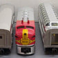 Lionel 6-21786 O Gauge Santa Fe ABBA F3 Diesel Passenger Train Set VG/Box