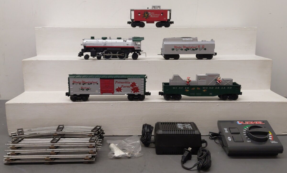 Lionel 6-31901 Winter Wonderland O Gauge Steam Train Set EX/Box