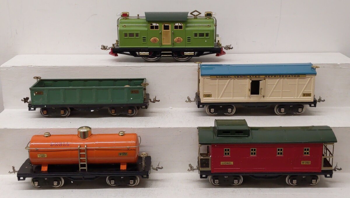 Lionel 6-13001 Standard Gauge 1-318 500 Series Electric Freight Train Set EX/Box