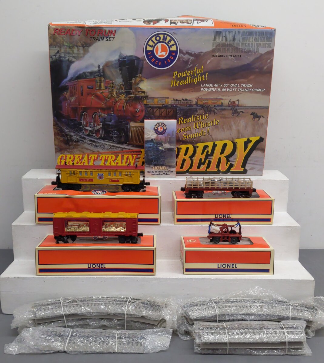 Lionel 6-31939 O Gauge Great Train Robbery Steam Train Set LN/Box