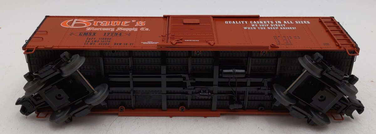Lionel 6-17768 Graves Mortuary Supply Round-Roof Boxcar LN/Box