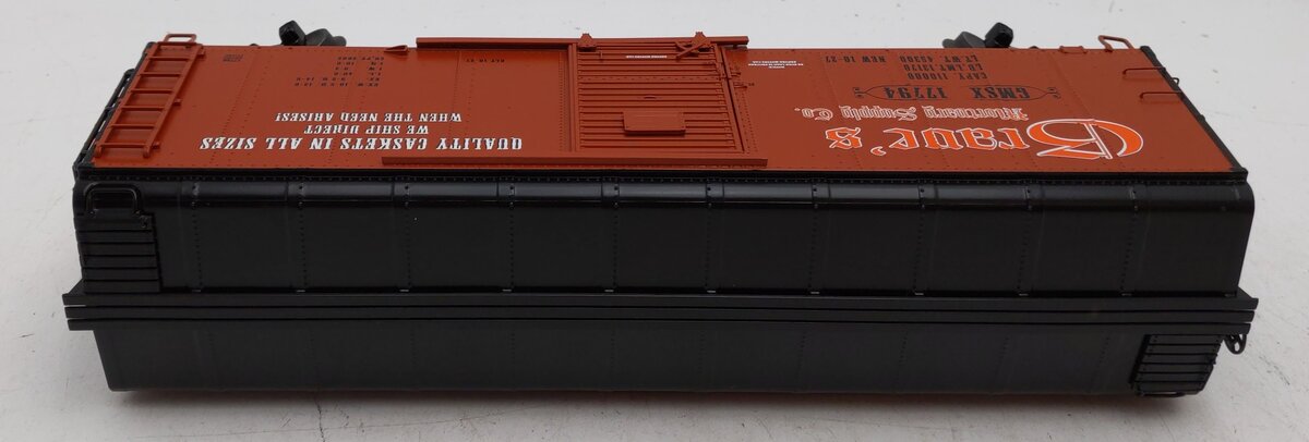 Lionel 6-17768 Graves Mortuary Supply Round-Roof Boxcar LN/Box