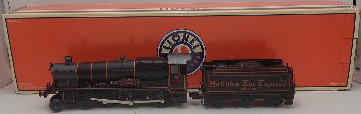 Lionel 6-18745 O Gauge Hallows Eve 4-6-0 Steam Locomotive & Tender #1313 EX/Box