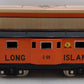MTH 11-30224 Standard Gauge "Long Island" Illuminated Bay Window Caboose NIB
