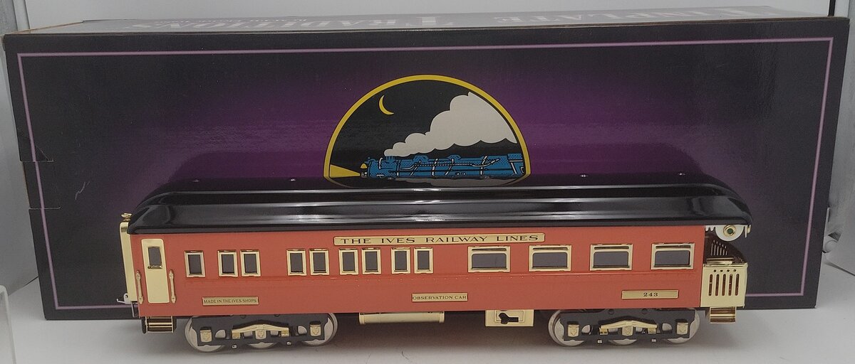 MTH 10-1164D Standard Gauge Ives 3245 Olympian Coach Car EX/Box