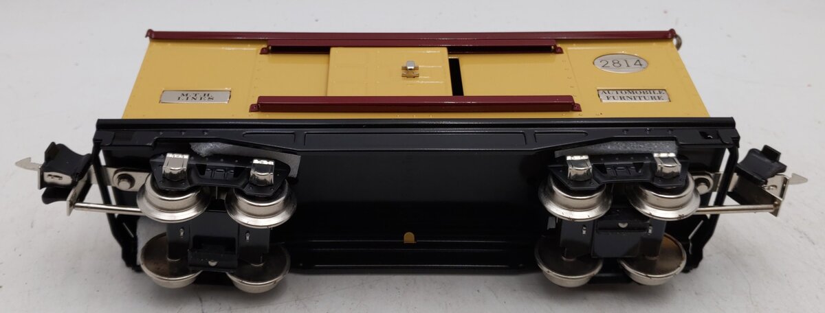 MTH 20-1006-1A O Gauge Tinplate Automobile Furniture Box Car #2814 NIB