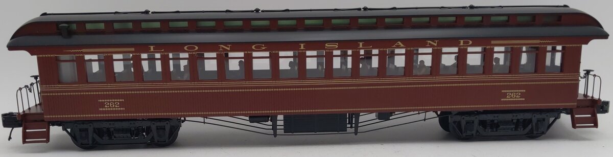 MTH 20-62021B O Long Island 64’ Woodsided Coach Passenger Car VG