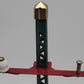MTH 10-1094 Standard Gauge Peacock/Red #71 Telegraph Post Set (Pack of 6) EX/Box