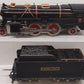 MTH 10-1092-1 Std. Gauge Tinplate 392E Steam Locomotive and Tender w/PS1 VG