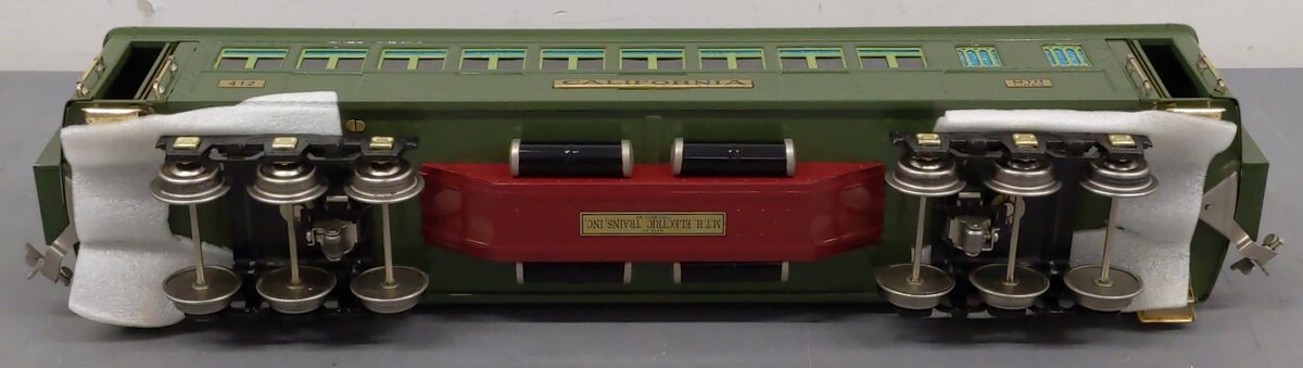 MTH 10-1078A Standard Gauge California State Coach Car #412 EX/Box