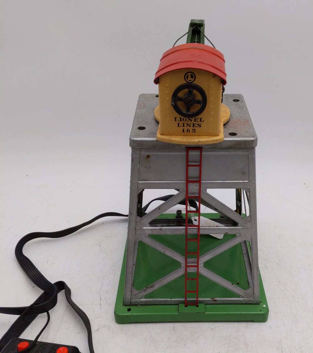 Lionel 165 Vintage O Operating Gantry Crane with Electromagnet VG