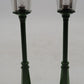 MTH 20-1026 #56 O Scale Green Street Lamp Set (Set of 2) NIB