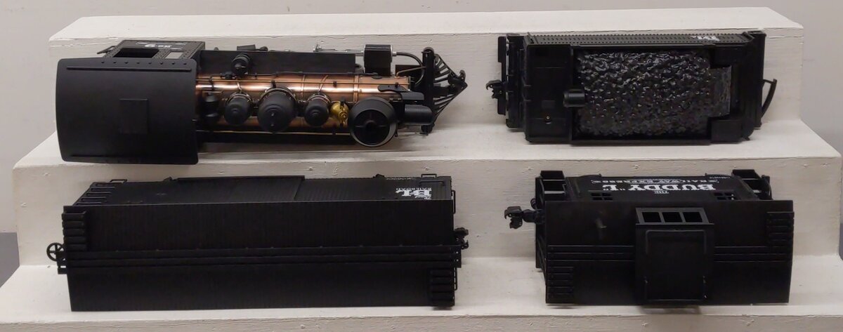 Buddy L 60001 G Gauge "The Buddy L Railway Express" Steam Train Set LN/Box