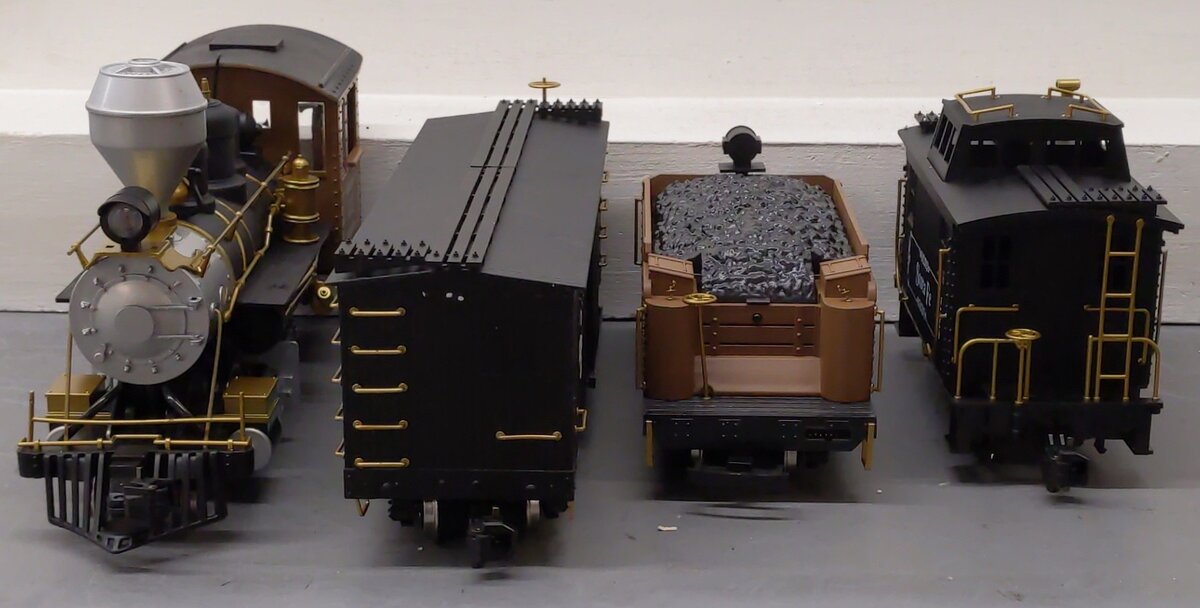 Buddy L 60002 G Scale Sante Fe Starter Steam Train Set EX