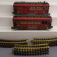 Aristo-Craft 28125 G Scale Passenger Cars 0-4-0 & Curved Track [12] EX