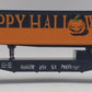 MTH 30-76655 Halloween Express Flatcar with 40' Trailer #103105 LN
