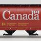 MTH 20-97400 O Gauge Canada 4-Bay Cylindrical Grain Hopper #110060 - 2 Rail VG/Box