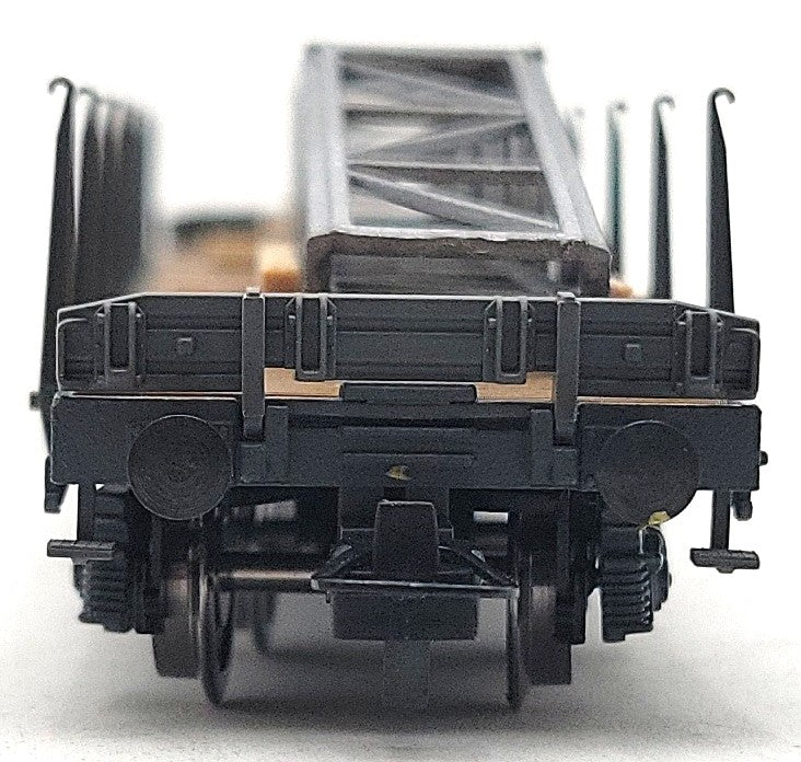 HAG 336-70 040 HO Scale Diecast SBB Flat Car w/ Steel Structure Load LN/Box