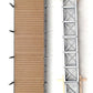 HAG 336-70 040 HO Scale Diecast SBB Flat Car w/ Steel Structure Load LN/Box