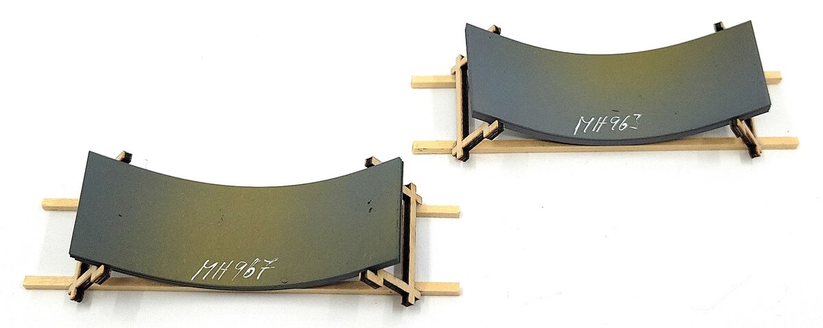 HAG 338-70 042 HO Scale SBB Flatcar w/ Steel Curved Load LN/Box