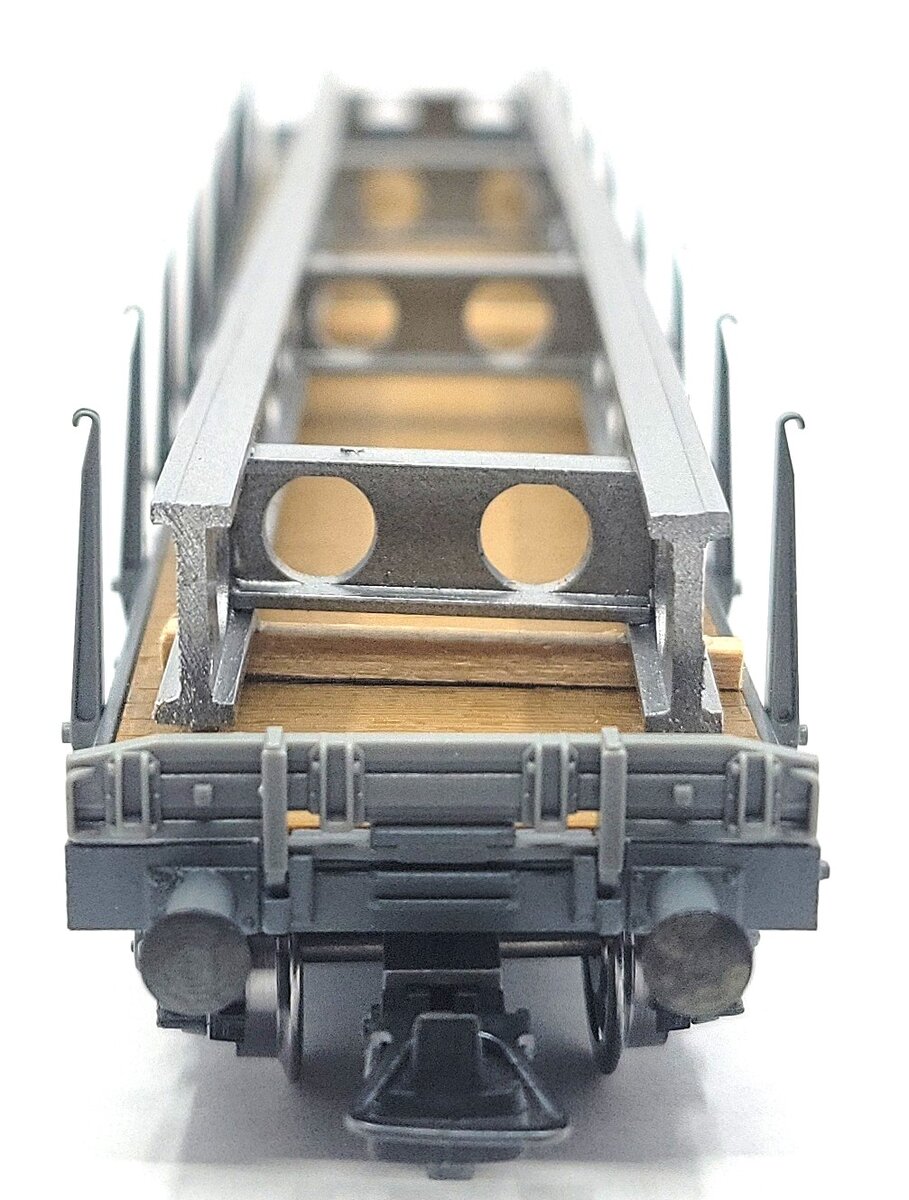 HAG 344-70 018 HO Scale SBB Flatcar w/ Steel Beam Load LN/Box