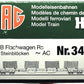 HAG 348-70 022 HO Scale SBB Flatcar w/ 4 Marble Blocks LN/Box