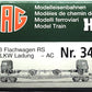 HAG 342-70 016 HO Scale SBB Flatcar w/ 2 Truck Load EX/Box