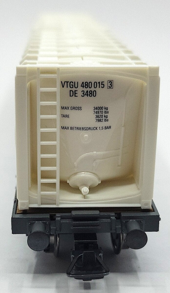 HAG 356-71 010 HO Scale SBB Giezendanner Flat Car Bulk Container Wagon LN/Box
