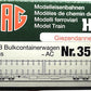 HAG 356-71 010 HO Scale SBB Giezendanner Flat Car Bulk Container Wagon LN/Box