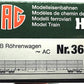 HAG 364-70 038 HO Scale SBB Flatcar w/ Long Pipe Load LN/Box