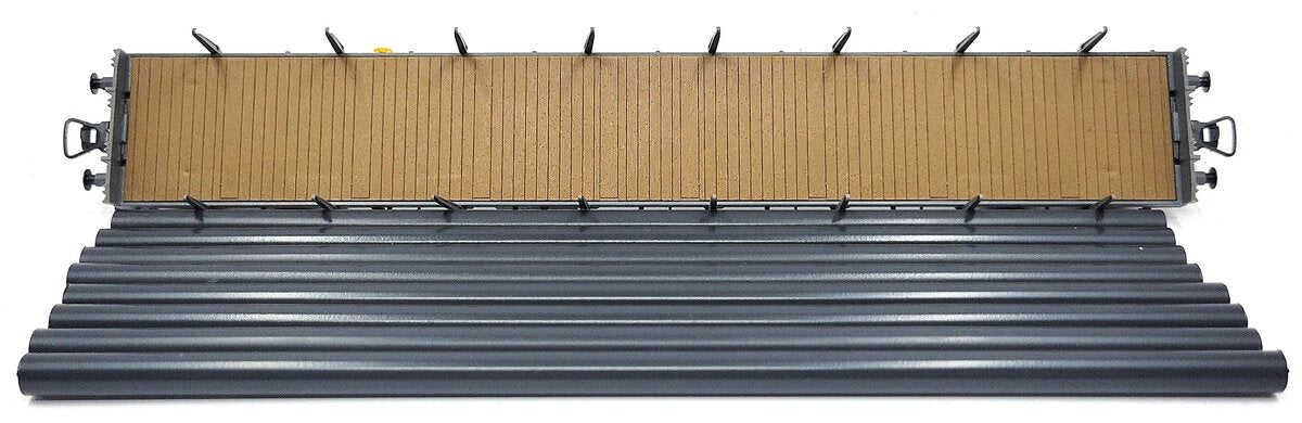 HAG 364-70 038 HO Scale SBB Flatcar w/ Long Pipe Load LN/Box