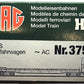 HAG 375-67 006 HO Scale Bern Lotschberg Simplon Railway Auto Wagon LN/Box