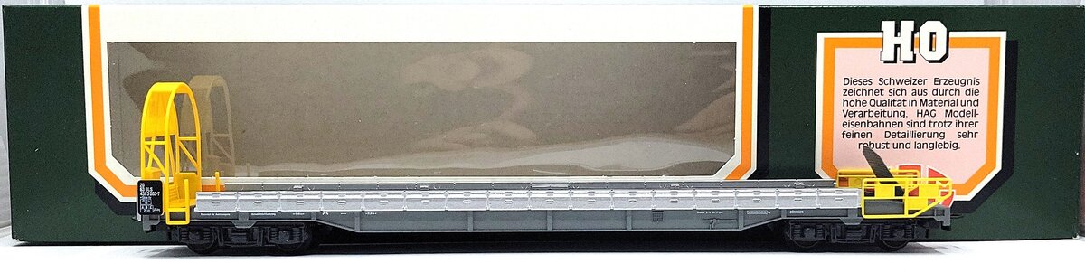 HAG 375-67 006 HO Scale Bern Lotschberg Simplon Railway Auto Wagon LN/Box